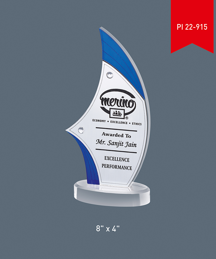 Acrylic Trophy PI 22- 915