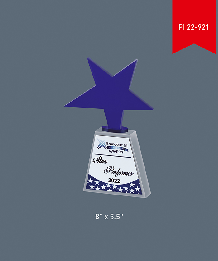 Acrylic Trophy PI 22- 921