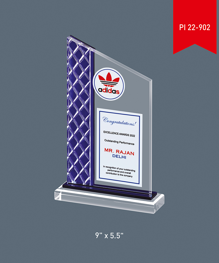 Acrylic Trophy PI 22- 902