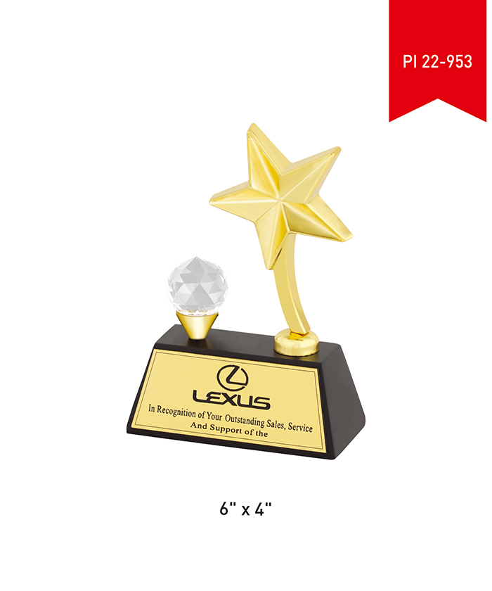 Metal Trophy PI 22- 953