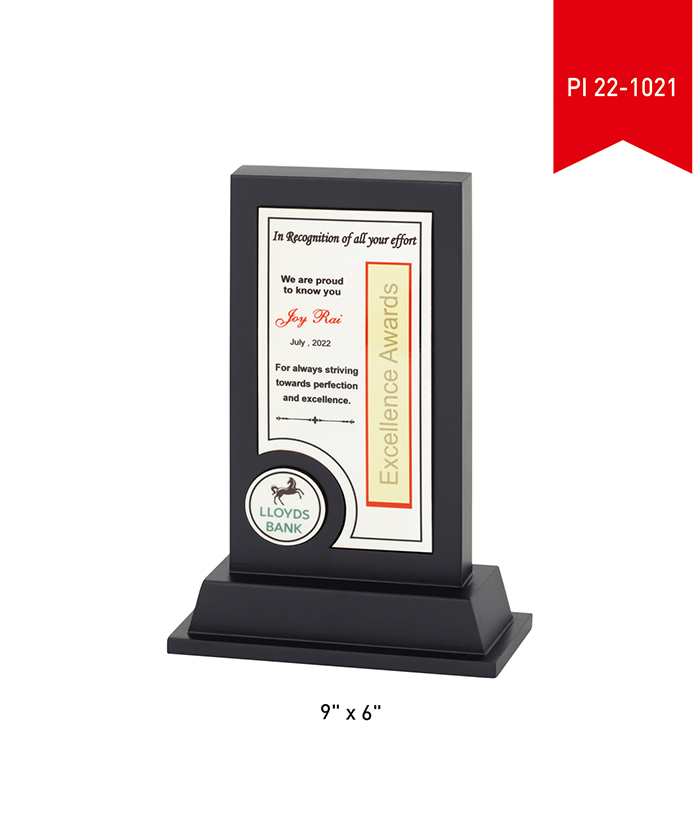 Wooden Trophy PI 22- 1021