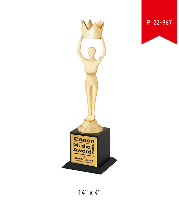 Metal Trophy PI 22- 967