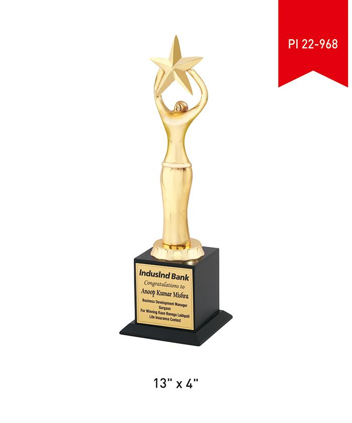 Metal Trophy PI 22- 968