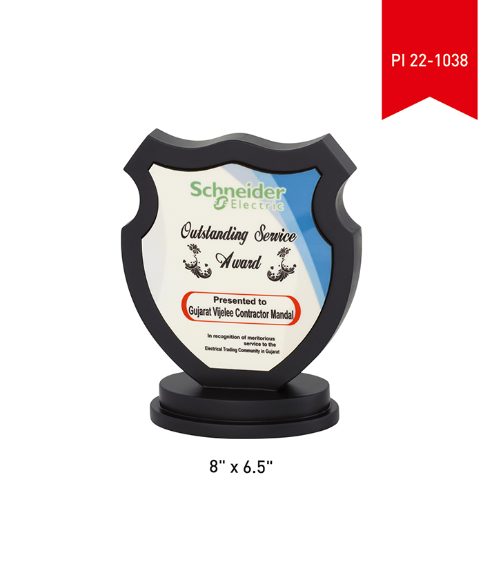 Wooden Trophy PI 22- 1038