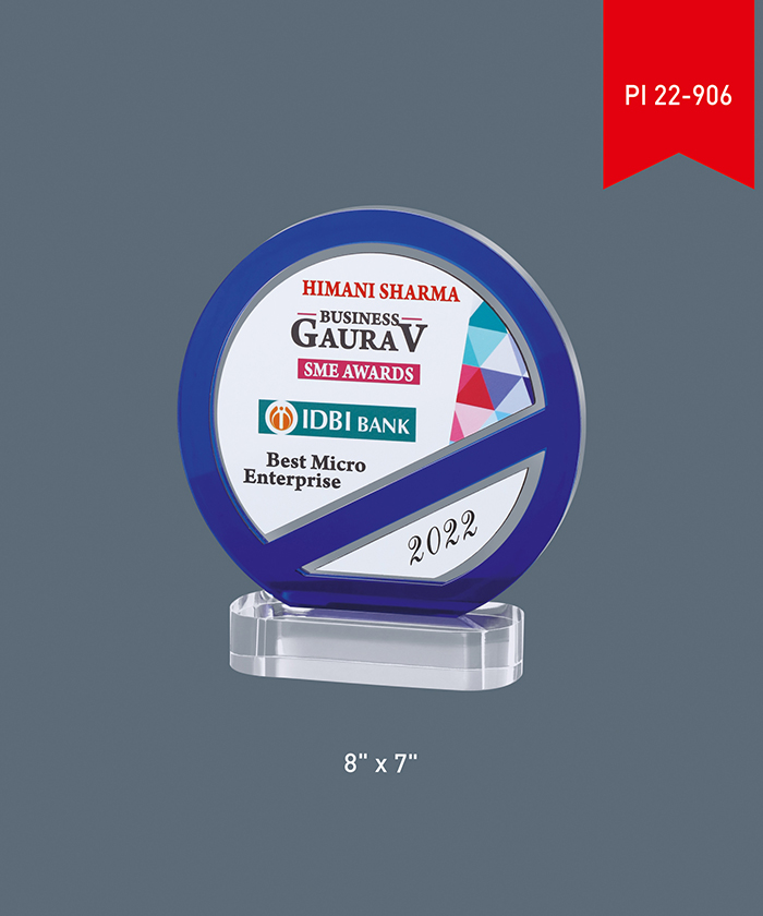 Acrylic Trophy PI 22- 906