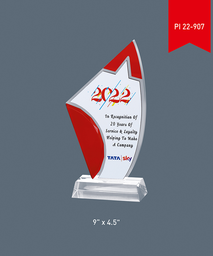 Acrylic Trophy PI 22- 907