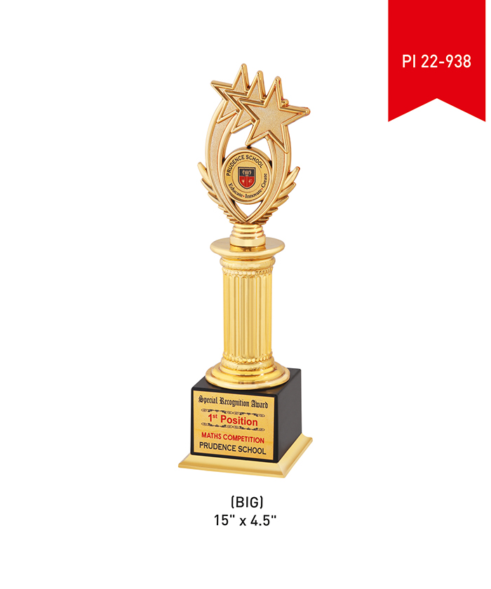 Metal Trophy Big PI 22- 938