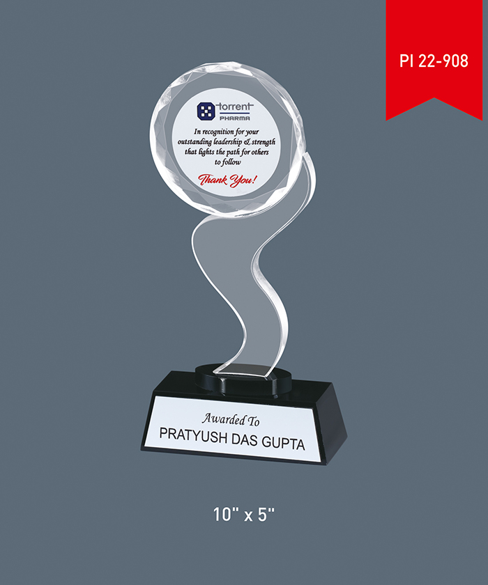 Acrylic Trophy PI 22- 908